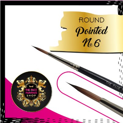 The Face Painting Shop Brush - Pointed Round #6