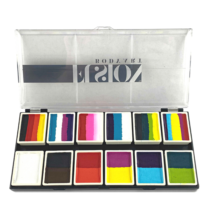 Fusion Body Art  - Spectrum Face Painting Palette | Carnival Kit