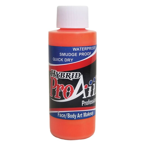 ProAiir ATOMIC Alcohol - Based Hybrid Airbrush Paint 2oz - UV Isotope Orange (SFX - Non Cosmetic)