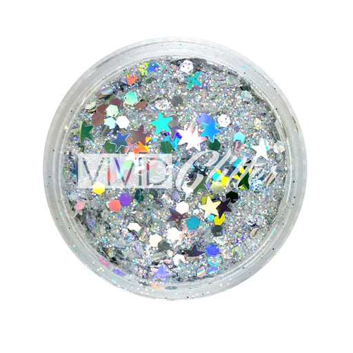 VIVID Glitter | Loose Chunky Hair and Body Glitter - Heaven (10gr)