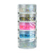 VIVID Glitter | Loose Chunky Hair and Body Glitter | Purity Stack (Set of 5)