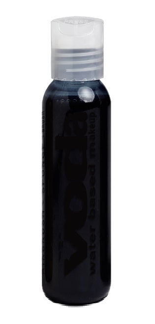 European Body Art | VODA (VIBE) Water Based Airbrush Body Paint - Standard Black - 4oz