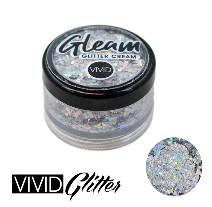 VIVID Glitter |  GLEAM Glitter Cream | Large HEAVEN (30gr)