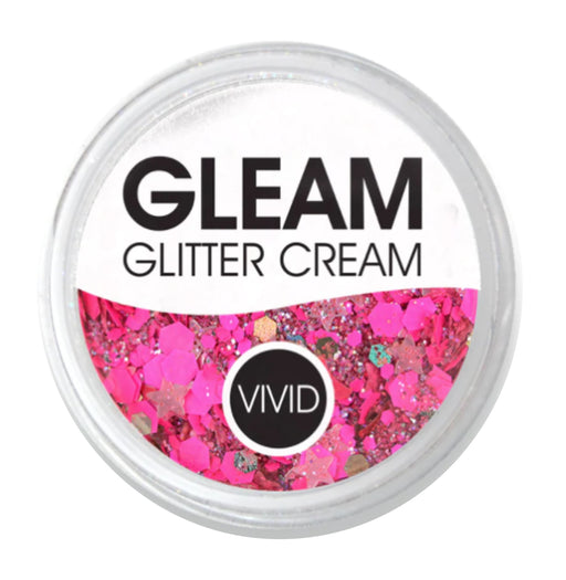 VIVID Glitter |  GLEAM Glitter Cream | Large UV WATERMELON (30gr)