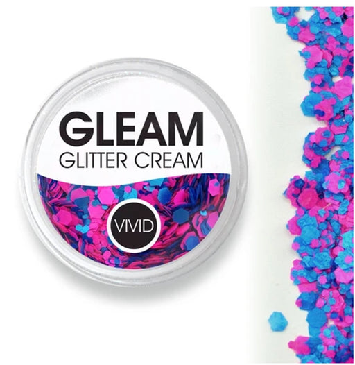 VIVID Glitter |  GLEAM Glitter Cream | Small UV GUM NEBULA (10gr)