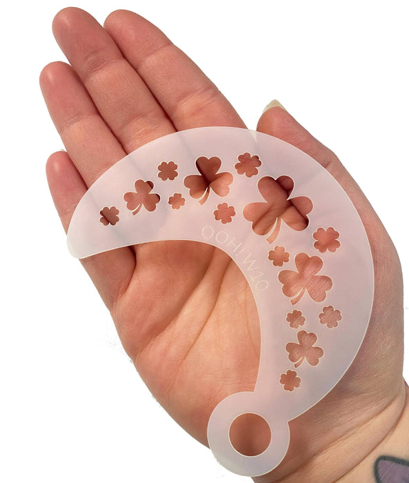 Ooh! Face Painting Stencil | Shamrock Wrap (W10)