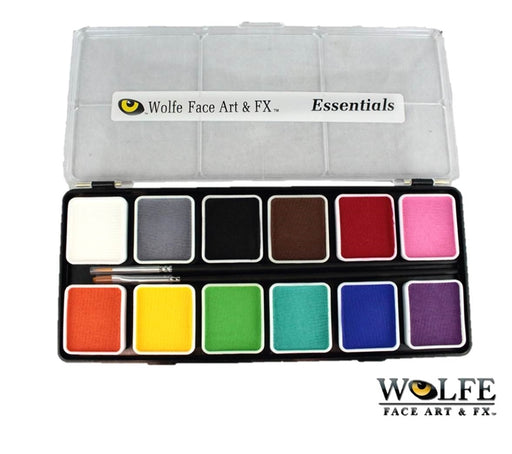 Wolfe FX Face Paint |  Small 12 Color Essential Palette