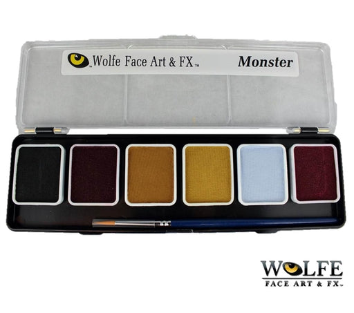 Wolfe FX Face Paint - Small 6 Color Monster Palette