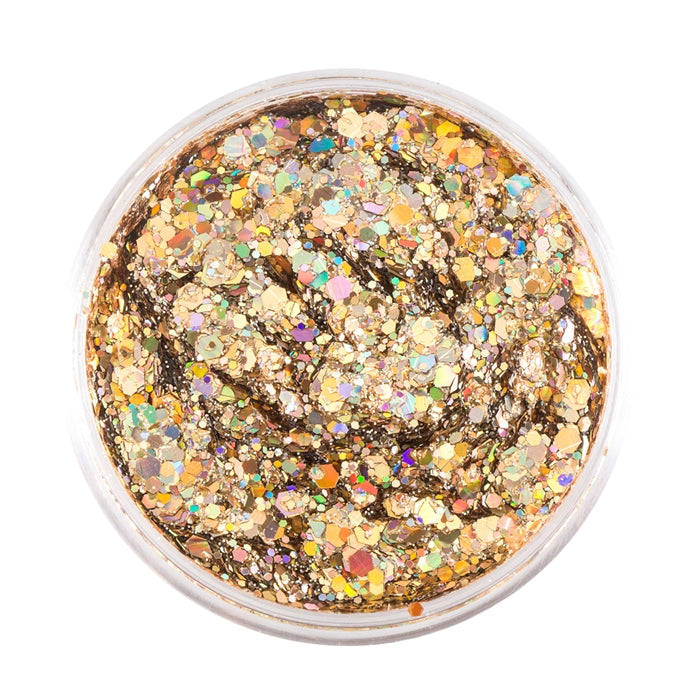 Festival Glitter | Chunky Glitter Gel - Gold Digger -   1.2 oz