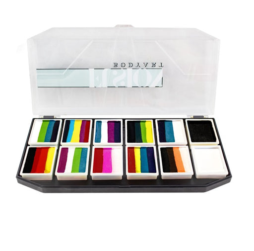 Fusion Body Art  - Spectrum Face Painting Palette | Rainbow Explosion