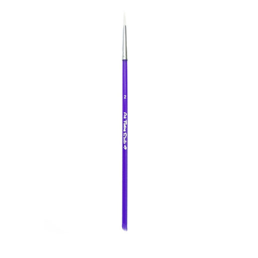 Art Factory Studio Face Painting Brush - #2 Acrylic Handle Round