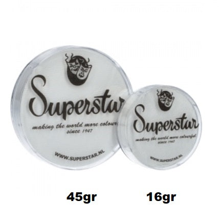 Superstar Face Paint | (BASE) White 021- 16gr