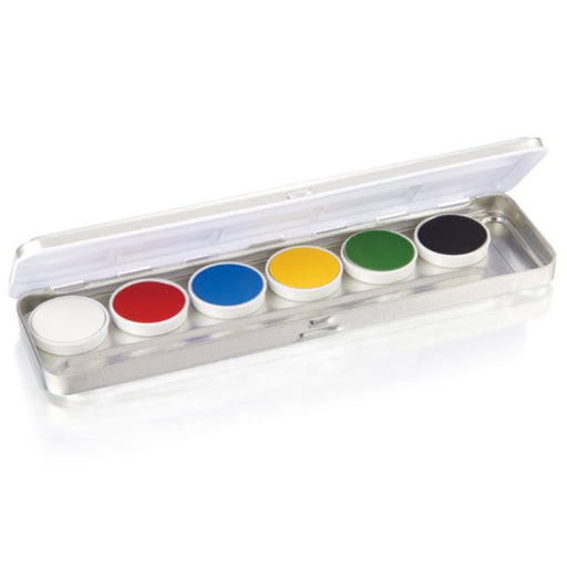 Ben Nye | CREME Makeup Palette - (LKP-1)   6 Color Primary CREAM Based Palette