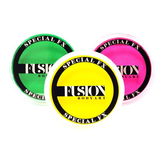 Fusion Body Art Paint Custom Bundle | Choose 3 or More UV / Neon 32gr Cakes and Save