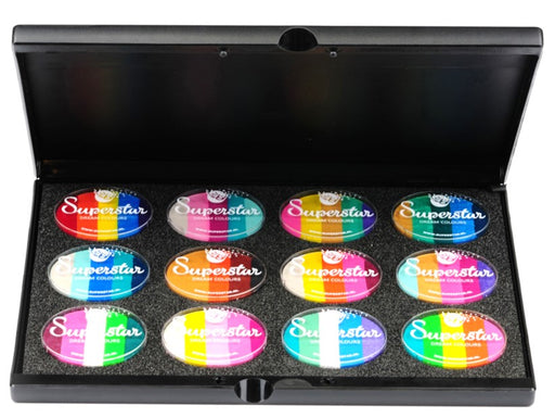 Superstar Face Paints Bundle | Set of 12 Dream Colour Split Cakes