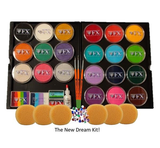 The Professional Face Painting Dream Kit | PRESET BUNDLE - Featuring Diamond FX Colors