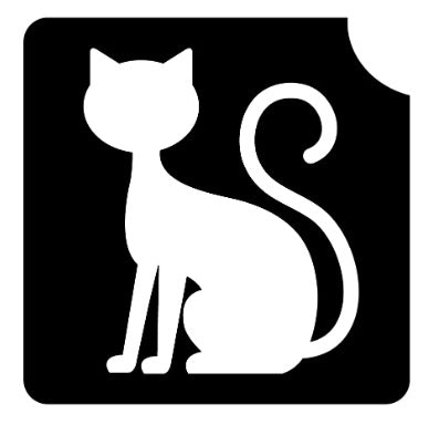 Art Factory | Glitter Tattoo Stencil - 109 Cat #52