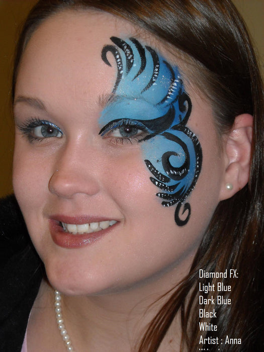 Diamond FX Face Paint Essential - Black 30gr