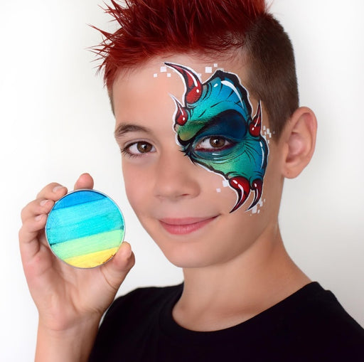 Superstar Face Paint | Dream Colours Rainbow Cake - EMERALD - 45gr