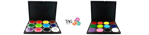 TAG Face Paint | CUSTOM BUNDLE - Pro Palette  - 12 Regular / Pearl 32gr Colors