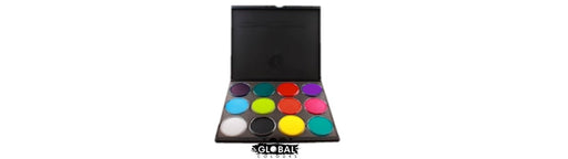 Global Face Paint Pro Palette Bundle - 12 Standard Colors