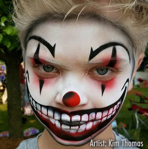 Stencil Eyes - Face Painting Stencil - Jokester (Child Size)