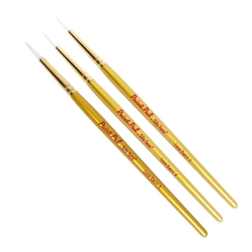 Paint Pal | Face Painting Brush - Luxe 3pc Swirl Collection