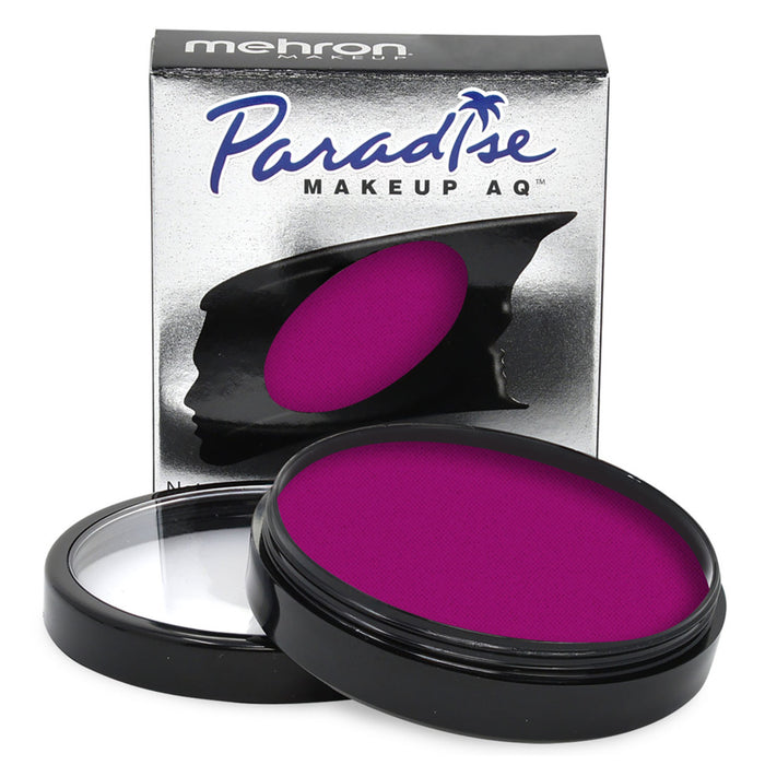 Paradise Face Paint By Mehron | Cosmetic Grade NEON UV GLOW - (Purple) NEBULA 40gr
