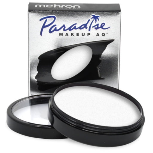 Paradise Face Paint By Mehron | Cosmetic Grade NEON UV GLOW - (Clear White and Glows Blue ) DARK MATTER 40gr