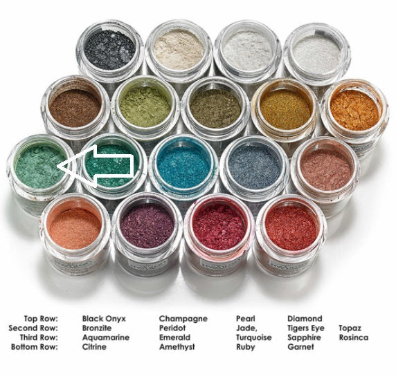 Mehron | Precious Gem Mica Powder - AQUAMARINE 5gm