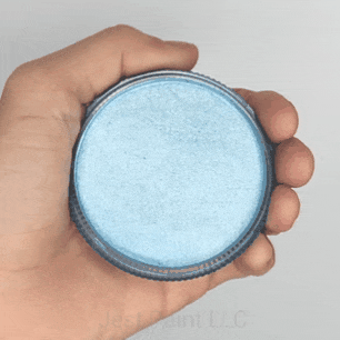 Diamond FX Face Paint - Metallic Baby Blue 30gr