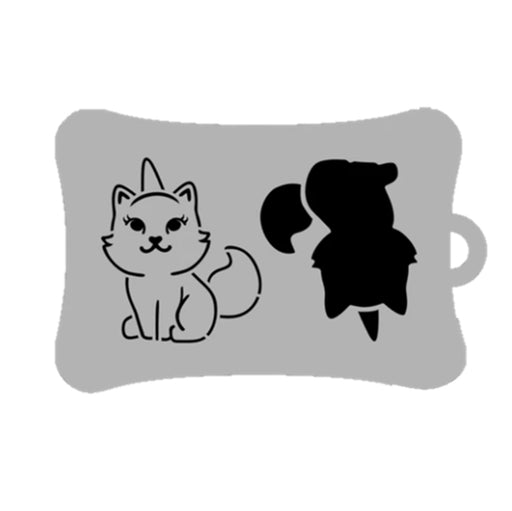 Ooh! Face Painting Stencil | Caticorn (T13)