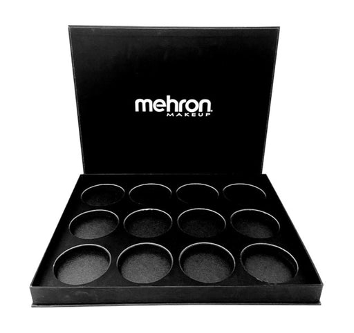 MEHRON | Paradise Face Paint Kit (Pressed Coated Carboard) - 12 Color Basic Palette - PRO A