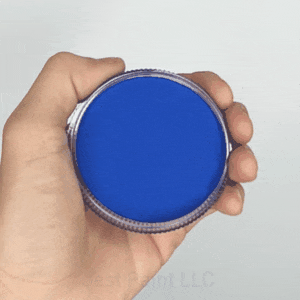 Diamond FX Face Paint - Neon Blue Cosmetic FDA Compliant 30gr (NN170C)