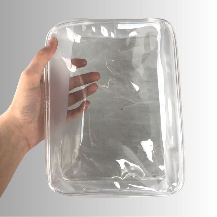 Clear PVC Plastic Zipper Pouch