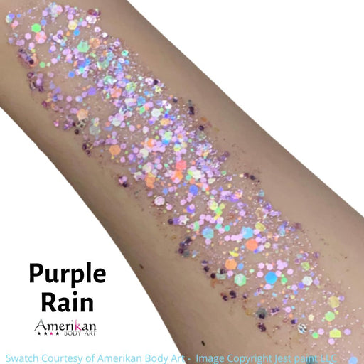 Pixie Paint Face Paint Glitter Gel  - Purple Rain - Small 1oz
