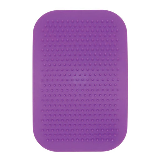 Royal | MODA -  Scrubby Makeup Brush Cleansing Pad - Purple Rectangle