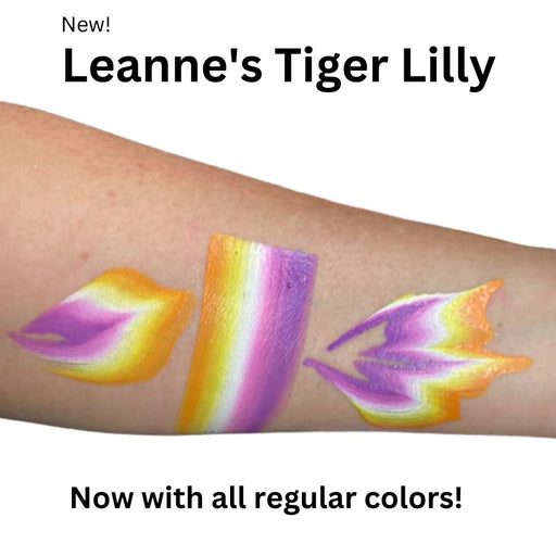 Fusion Body Art Face Paint- Split Cake | NEW Tiger Lilly by Leanne Courtney 30gr (Non Neon)
