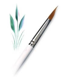 Face Painting Brush - Royal Majestic - Triangular #6 (R180-6)