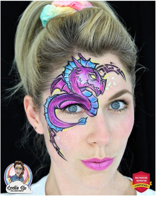Ooh! Face Painting Stencil | Tribal Wrap (W14)